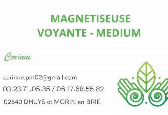 CORINNE - Magnétiseuse - Voyante - Médium